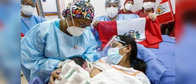 Fiestas Patrias: Nació el primer bebé en el día del Bicentenario en el Instituto Nacional Materno Perinatal fotos Fiestas Patrias: Nació el primer bebé del Bicentenario en el Instituto Nacional Materno Perinatal