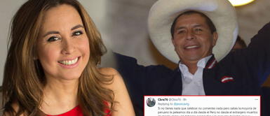 Usuarios critican a Jessica Tapia por indicar que el país es secuestrado por el comunismo y no hay “nada que celebrar” Usuarios critican a Jessica Tapia por indicar que el país es secuestrado por el comunismo y no hay “nada que celebrar”