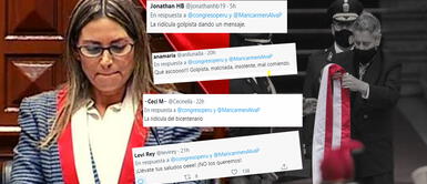 Maricarmen Alva de Acción Popular fue duramente criticada en redes. Maricarmen Alva envía mensaje por fiestas y usuarios le dicen: "Se le subió el poder a la cabeza"