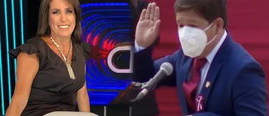 Pamela Vértiz arremete contra Guido Bellido Pamela Vértiz tras juramentación de Bellido: "¿Cerrón busca voto de confianza o petardearlo para instalar su constituyente?"