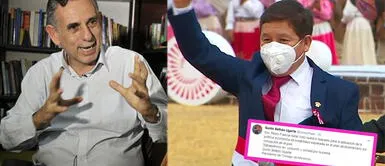 Guillo Bellido asumió la PCM el último jueves 29 de julio. Foto: Presidencia del Perú Bellido: “Francke tiene todo nuestro respaldo para la aplicación de la política económica”