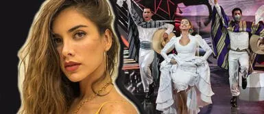 “Reinas del Show”: Korina Rivadeneira impacta a todos con baile de Marinera “Reinas del Show”: Korina Rivadeneira impacta a todos con baile de Marinera