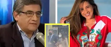 Las cámaras de Amor y fuego registraron a Vanessa Terkes y Juan Sheput. Vanessa Terkes y el exministro Juan Sheput son captados juntos por 'Amor y fuego'