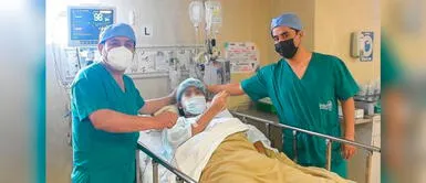 INSN San Borja Médicos curan aneurisma gigante a adolescente que perdió sus movimientos corporales Neurocirujanos curan aneurisma gigante a menor que perdió sus movimientos corporales