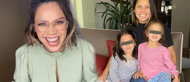 Andrea San Martín no puede ocultar su emoción al reencontrarse con su pequeña hija Andrea San Martín no puede ocultar su emoción al reencontrarse con su pequeña hija