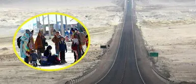 Desierto de la frontera entre Perú y Chile donde posiblemente esté Viviana Alejandra Trujillo Silva. Venezolana que está perdida en el desierto entre Perú y Chile envió mensaje a tío: “Siento que voy a morir"