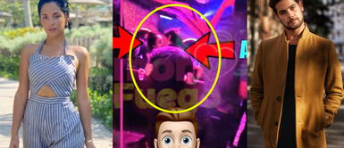 Andrés Wiese y Andrea Luna son captados dándose un beso Andrés Wiese y Andrea Luna son captados dándose un apasionado beso