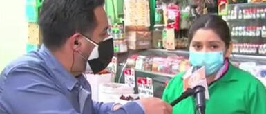 Periodista aseguraba que los precios en mercados han subido y vendedora lo desmiente Periodista aseguraba que los precios en mercados han subido y vendedora lo desmiente: “Son especulaciones”