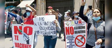 COVID-19 en Perú: Expertos solicitan investigar a grupos antivacunas por ser ya un peligro en la sociedad COVID-19 en Perú: Piden investigar a grupos antivacunas por ser ya una amenaza
