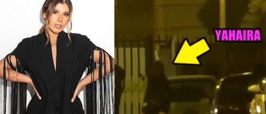 Yahaira Plasencia es ampayada en cada de futbolista Yahaira Plasencia fue captada por las cámaras entrando a casa de futbolista Carlos Ascues