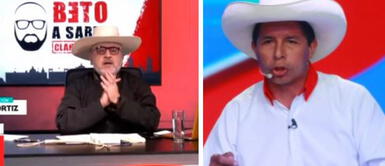 El periodista se mofó de la vestimenta del presidente Pedro Castillo. Beto Ortiz recibe insultos tras regresar a Willax TV y emitir comentarios racistas contra Castillo
