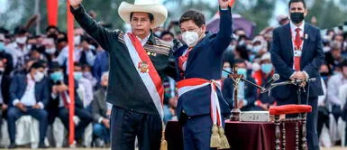 Guido Bellido juró como nuevo premier del Gobierno de Pedro Castillo. Defensoría de Perú exige a Pedro Castillo "corregir" gabinete ministerial de Guido Bellido