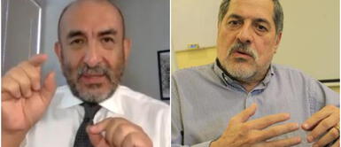 Dr. Elmer Huerta cuestiona a biólogo Ernesto Bustamante por la vacuna Sinopharm. Dr. Huerta cuestiona a Bustamante: "Ha trabajado con ratones y quizá no conoce el dolor humano"