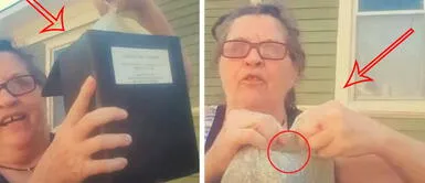 Mujer tira cenizas de su esposo a la basura: Mujer tira cenizas de su esposo a la basura: "Por todas las veces que me pateó en la cara"