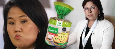 Keiko Fujimori, excandidata presidencial y Congresista de Perú Libre, Betsy Chávez.. Bettsy Chávez considera que hasta "un panetón Tottus le hubiera ganado a Keiko Fujimori"