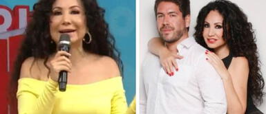 Janet Barboza habló sobre la denuncia contra su novio Miguel Bayona. Janet Barboza defiende a su pareja tras denuncia por pensión de alimentos: “No es un hombre millonario”