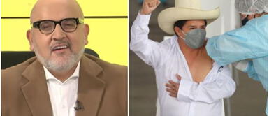 Beto Ortiz pone en duda que Pedro Castillo y Lilia Paredes se hayan vacunado con Sinopharm. Beto Ortiz: “No creo que la familia Castillo se haya vacunado encima con la peor de las vacunas”