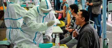 El último sábado, la ciudad china registró 37 infecciones locales de coronavirus. Foto: AFP Variante Delta en China: ¿La “estrategia de tolerancia cero” limitaría la propagación del COVID-19?
