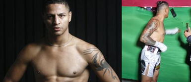 Jonathan Maicelo arremete contra mujer que le gritaba: “¡Vamos batedía!” Jonathan Maicelo agredió a mujer en la previa a pelea de exhibición