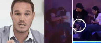 George Forsyth fue captado con una fémina en discoteca de Piura. George Forsyth es captado cariñoso con una mujer que no es su novia en una discoteca