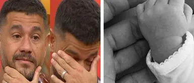 Yaco Eskenazi rompe en llanto al ver foto de su recién nacido junto a Liam Yaco Eskenazi rompe en llanto al ver foto de su recién nacido junto a Liam