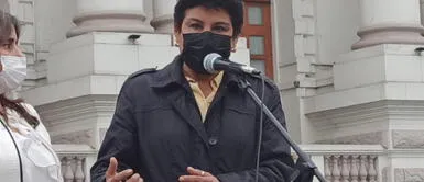 Norma Yarrow no dudó en responderle al expresidente de Bolivia tras declaraciones sobre la Asamblea Constituyente. Foto: Jessica Merino/URPI-LR Norma Yarrow contra Evo Morales: “Voy a pedir que se le declare persona no grata, no se viene al Perú a hacer apología”