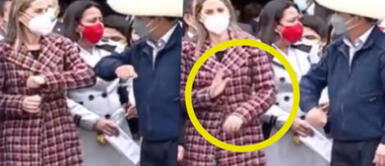 Usuarios critican a Maricarmen Alva por desaire a Pedro Castillo y la acusan de ser racista. Usuarios llaman "racista" a Maricarmen Alva, tras desaire a Castillo