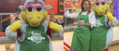 Timoteo y Karina se reencuentran en la cocina Timoteo y Karina se reencuentran en la cocina: "Karina y yo somos una gran dupla”