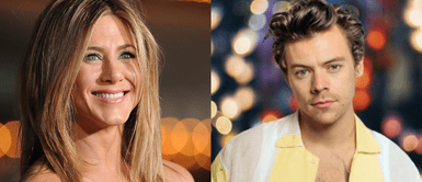 Jennifer Aniston y Harry Styles lucen matching outfits que rompen el Internet. Jennifer Aniston y Harry Styles causan furor en las redes al usar el mismo outfit