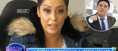 Karla Tarazona responde a Leonard León Karla Tarazona responde a Leonard León: "Rafael es quien le ha comprado un celular a tus hijos"