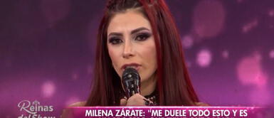 Milena Zárate se manifestó sobre el término de su romance. Milena Zárate tras el fin de su relación: "Mujeres, por un hombre no se llora ni se acaba la vida"