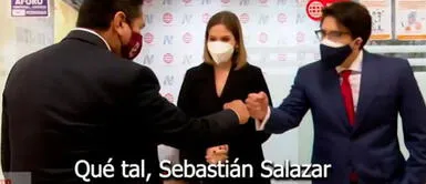 Tatiana Alemán y Sebastián Salazar le extendieron una invitación a Vladimir Cerrón para asistir a Cuarto Poder. Tatiana y Sebastián son troleados por hacerle a guardia a Cerrón en las puertas de América TV