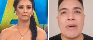 Karla Tarazona se mostró afectada por el ataque de Leonard León. Karla Tarazona se quebró por sus hijos: “Me rompo el lomo, ellos no merecen limosnas”