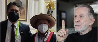 Vladimir Cerrón y Guido Bellido se reunieron con Ricardo Belmont. Vladimir Cerrón y Guido Bellido se reunieron con Ricardo Belmont en su casa