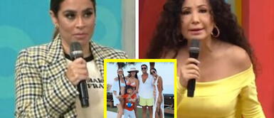 Ethel Pozo le llamó la atención a Ethel Pozo en vivo. Ethel Pozo molesta enfrentó a Janet Barboza EN VIVO por mentir sobre exclusiva de Sheyla Rojas