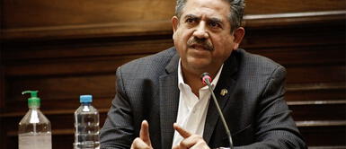 Manuel Merino de Lama asumió la presidencia de la República tras la vacancia del exmandatario Martín Vizcarra. Merino pide incluir a Partido Morado, Frente Amplio y Vizcarra en caso Inti Sotelo y Bryan Pintado