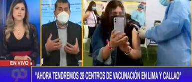 El vocero del Minsa en su momento dijo que sí tenía pruebas. Antonio Quispe, vocero del Minsa, reveló que se “privilegió” con vacunas en algunas regiones