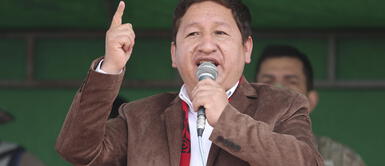 Guido Bellido recibe visitas de personajes "violentos" Guido Bellido: Recibe visitas en la PCM de "personajes violentos"