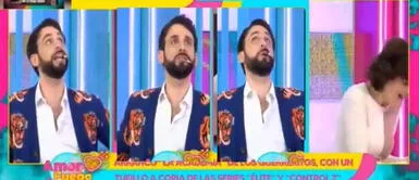 Rodrigo González y su reacción ante el sismo registrado en el Callao. Rodrigo González reaccionó así EN VIVO tras el temblor | VIDEO