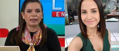 Milagros Leiva critica a Sigrid Bazán Milagros Leiva contra Sigrid Bazán: "Solo salta por las mujeres de izquierda"