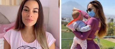 Aída Martínez dio a conocer que enterró su placenta como ofrenda a la tierra. Aída Martínez entierra su placenta en tierras de Arequipa: Una ofrenda para la Pachamama