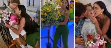 Sheyla Rojas y Antonio Pavón se unieron por su pequeño Antoñito. Pavón confesó que su hijo al verlo con Sheyla Rojas le dijo: "Soy el niño más feliz del mundo"