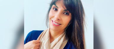 Carla García y enterizo polka dots Carla García inmortaliza el estilo de Lady Di con una versión vanguardista del print de lunares