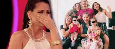 Andrea San Martín sería excluida de su familia Andrea San Martín no sería parte del chat de su familia tras reconciliación con Sebastián Lizarzaburu