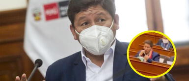 Guillermo Bermejo defendió a Guido Bellido por chacchar hoja de coca en el hemiciclo. Redes sociales explota por video de Guido Bellido chacchando hoja de coca en el Congreso