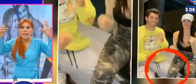 Magaly evidencia cercanía entre Patricio y Rosángela Magaly Medina evidencia 'detallito' en Tiktok de Patricio y Rosángela