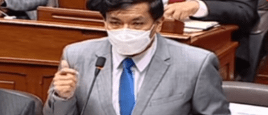 Ministro de Educación también se refirió sobre el regreso a la educación presencial, la cual será voluntaria y gradual. Foto: Congreso TV/captura ¿Harvard en Perú? Gobierno busca que universidades top tengan sedes en el país