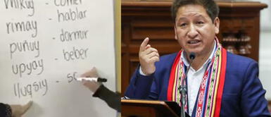 Guido Bellido habló en quechua en el Congreso y generó una ola de críticas a favor y en contra. Academia lanza "Promo Bellido" para aprender quechua y se vuelve viral en redes