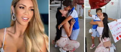 Sheyla Rojas compartió inéditas imágenes de su retorno a México. Sheyla Rojas se despide de su hijo y muestra su regreso a México tras recibir lujosos regalos