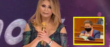 Gisela Valcárcel se pronunció sobre las imágenes de Guido Bellido chacchando coca. Gisela Valcárcel genera polémica: "No necesitamos un premier chacchando coca en el Congreso"